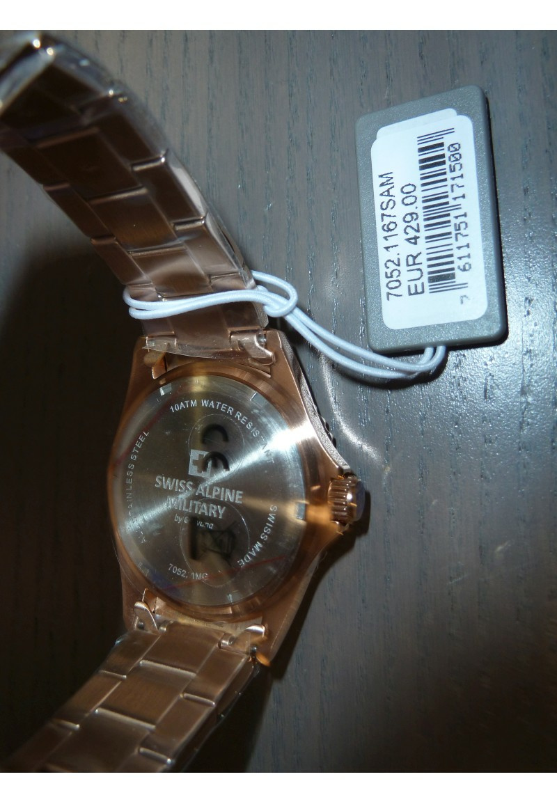 Swiss Alpine Military Herren Armbanduhr 7052.1167 – Bild 3
