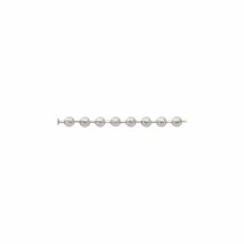 Damen 925 Silber Kugel Halskette Ø 2 mm Damen 925 Silber Kugel Halskette Ø 2 mm