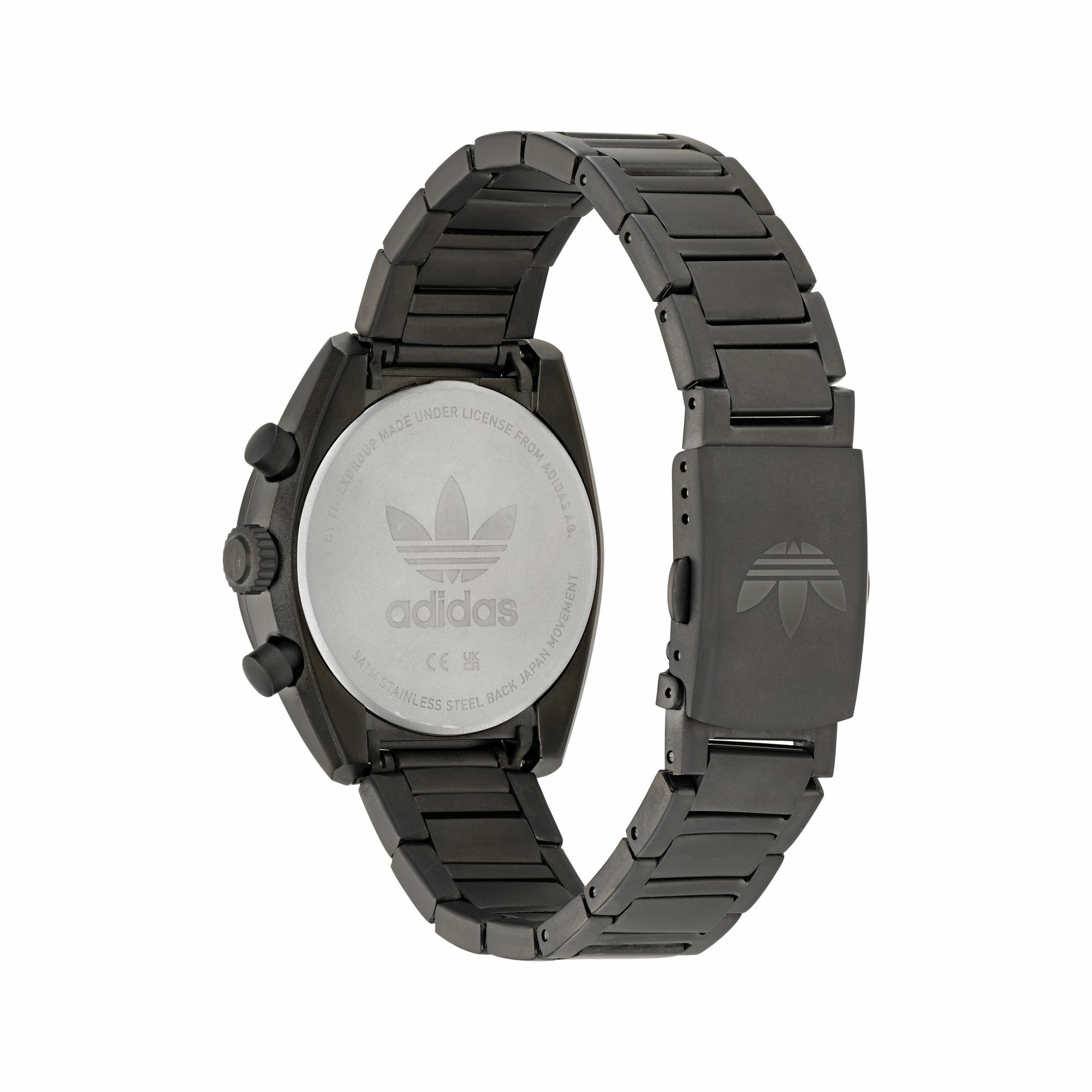Adidas Unisex Uhr Edition One Chrono Edelstahl Grau AOFH22007 – Bild 3