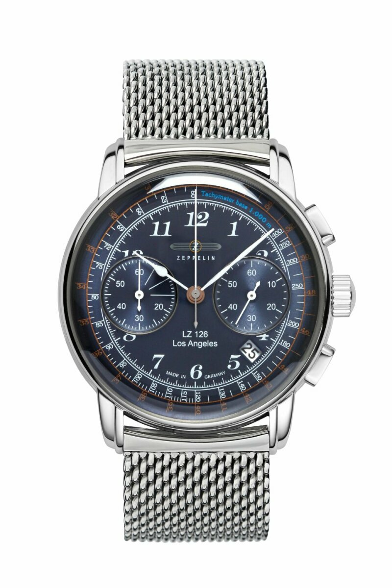 Zeppelin Herrenuhr LZ 126 LA Chrono inkl. Lederband 7614M3 Zeppelin Herrenuhr LZ 126 LA Chrono inkl. Lederband 7614M3