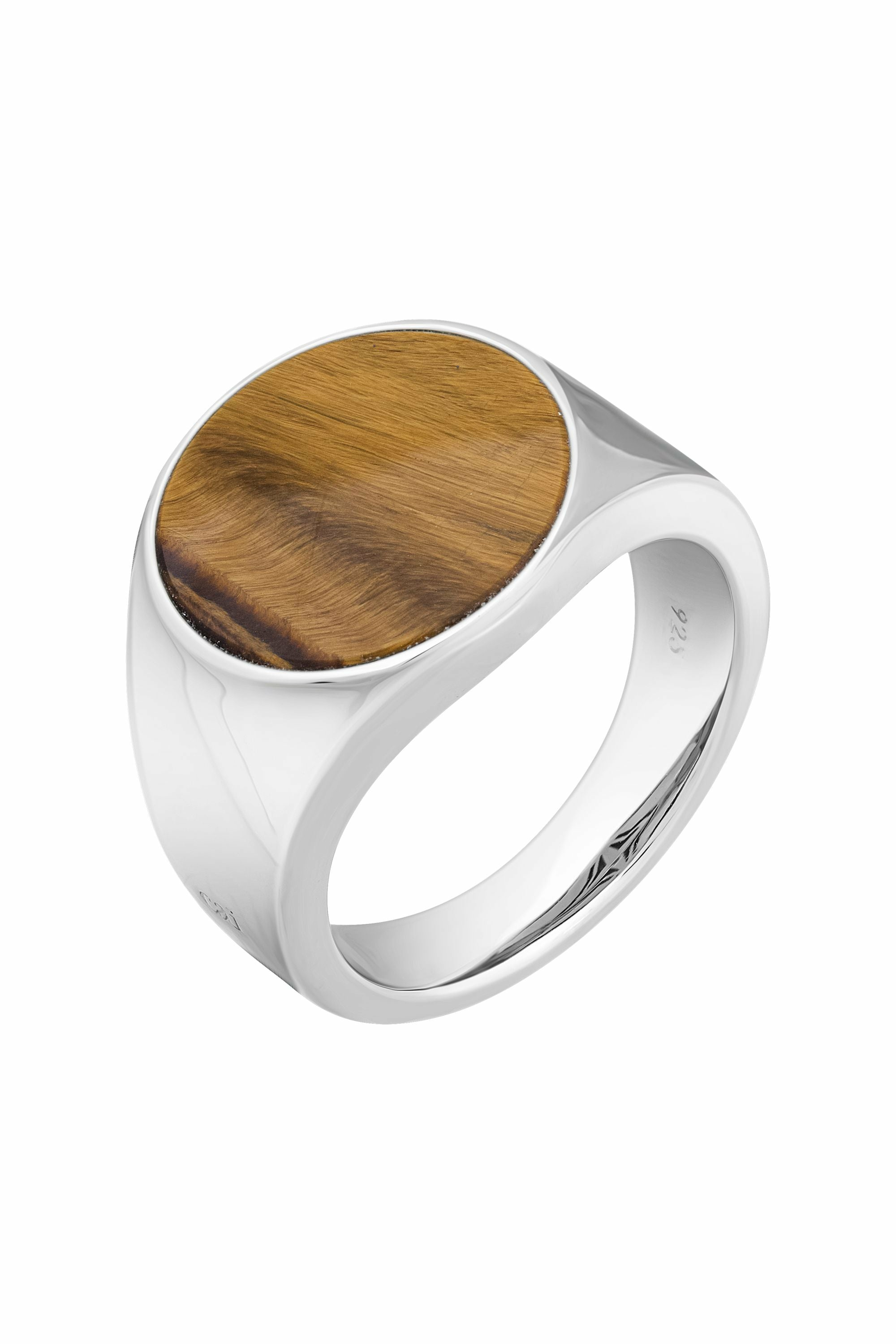 Ring 925 Silber rhodiniert Tigerauge 41185123369054 – Bild 2