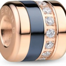 Bering Damen Anhänger Charm Zirkonia Rosegold Friends4Ever-3 Bering Damen Anhänger Charm Zirkonia Rosegold Friends4Ever-3