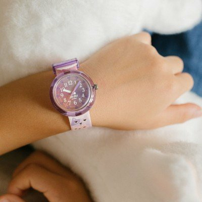 Flik Flak 5+ Power Time FPNP162 Cute Kitty Uhr – Bild 3