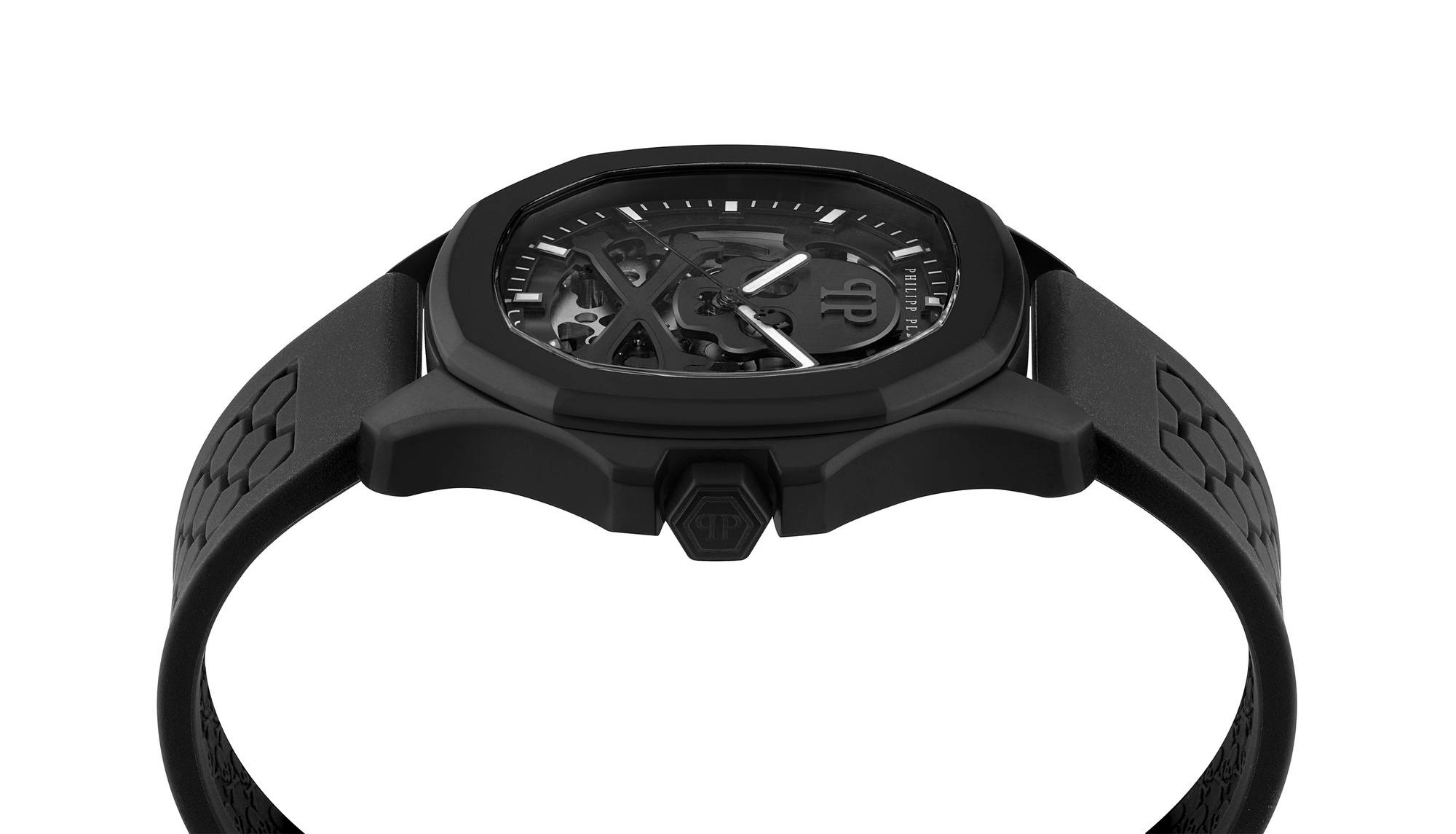 Philipp Plein Automatik Herrenuhr $keleton $pectre – Bild 3