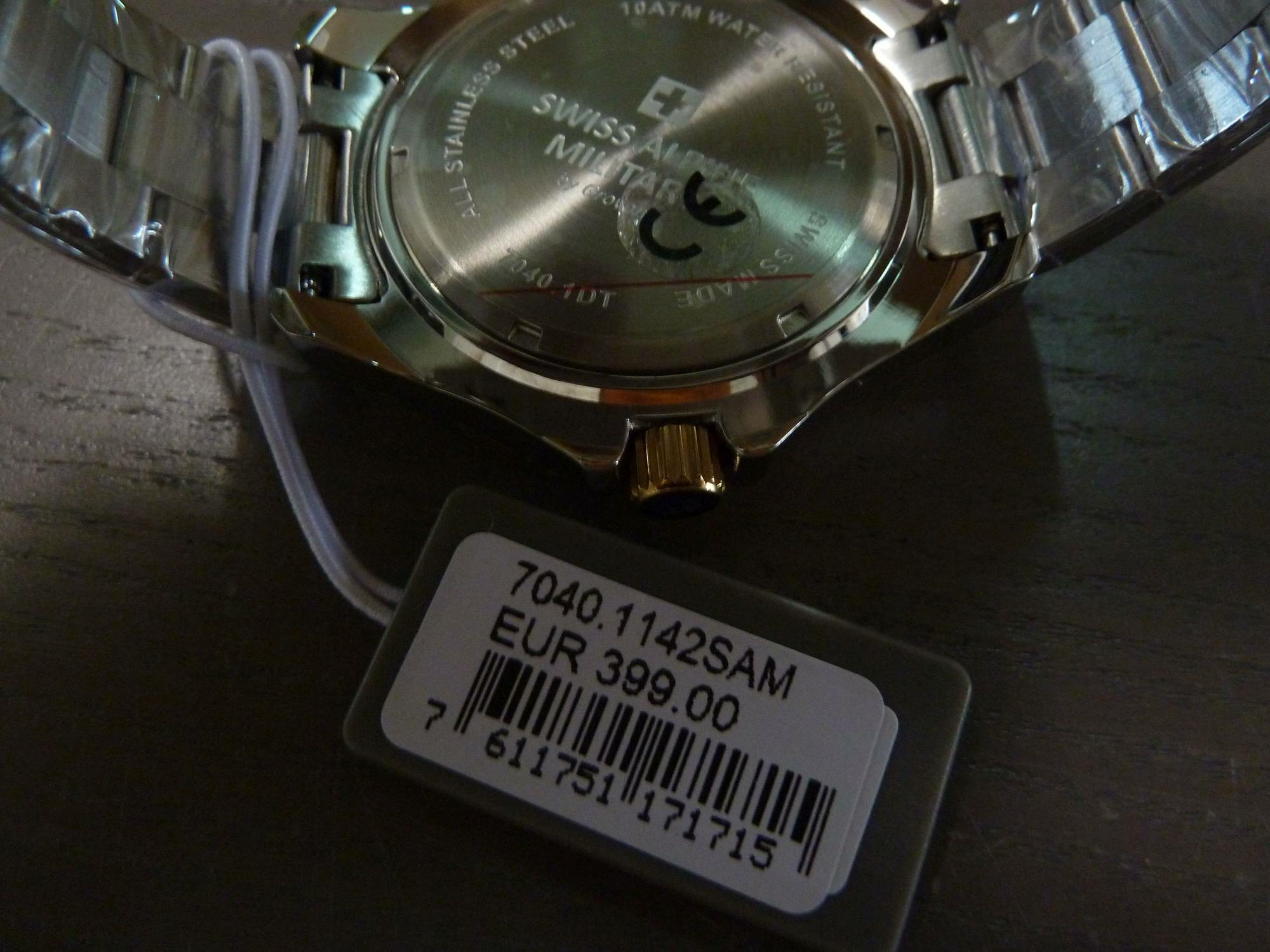 Swiss Alpine Military Herren Armbanduhr 7040.1142 – Bild 2