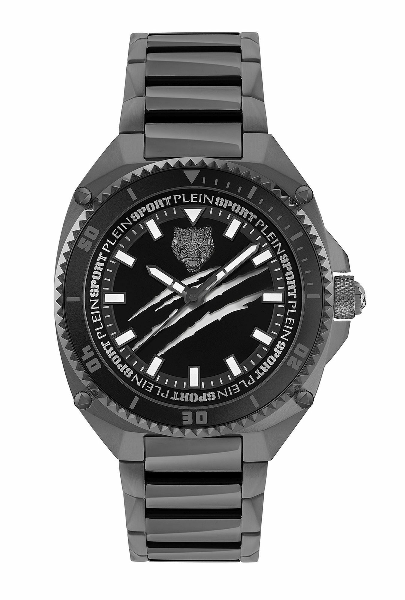Plein Sport Herren Uhr Thunder Force PS8BA1024 Schwarz Edelstahl 47 mm Plein Sport Herren Uhr Thunder Force PS8BA1024 Schwarz Edelstahl 47 mm