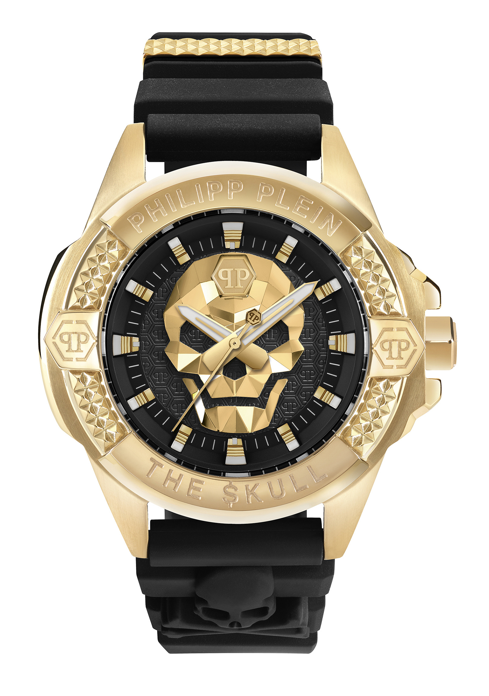 Philipp Plein Herrenuhr The $kull Titan Gold PWAAA0221 Philipp Plein Herrenuhr The $kull Titan Gold PWAAA0221