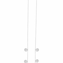 Halskette 925 Sterling Silber rhodiniert Plättchen Boho 41184555597918 Halskette 925 Sterling Silber rhodiniert Plättchen Boho 41184555597918