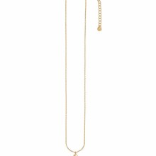 Kette 925 Silber vergoldet Plättchen Zirkonia 41185180713054 Kette 925 Silber vergoldet Plättchen Zirkonia 41185180713054