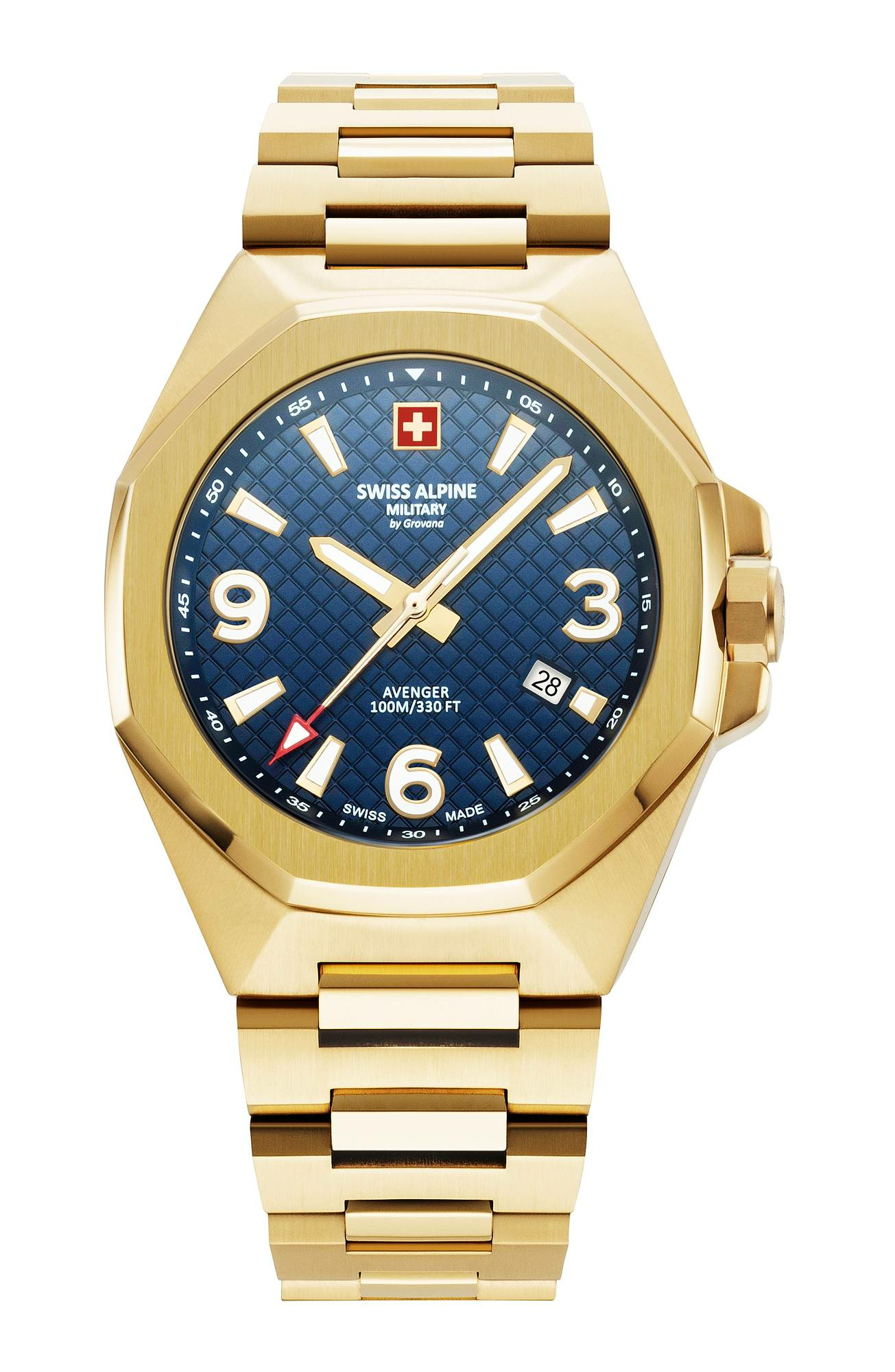 Swiss Alpine Military Herren Armbanduhr 42 mm Avenger 7005.1115 – Bild 2