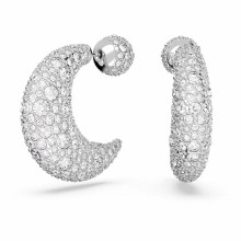 Swarovski Ohrringe Damen Luna Tropfen Halbmond Weiß 5666179 Swarovski Ohrringe Damen Luna Tropfen Halbmond Weiß 5666179