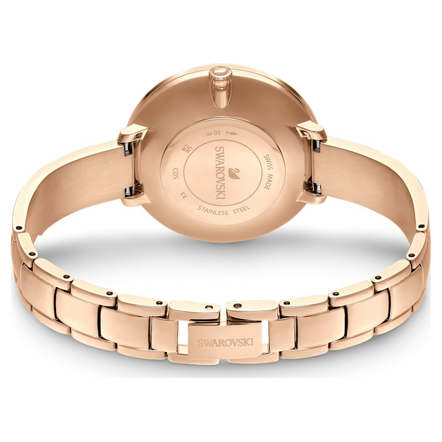 SWAROVSKI Damen Schweizer Armbanduhr CRYSTALLINE DELIGHT grau rosegold 5642218 SWAROVSKI Damen Schweizer Armbanduhr CRYSTALLINE DELIGHT grau rosegold 5642218