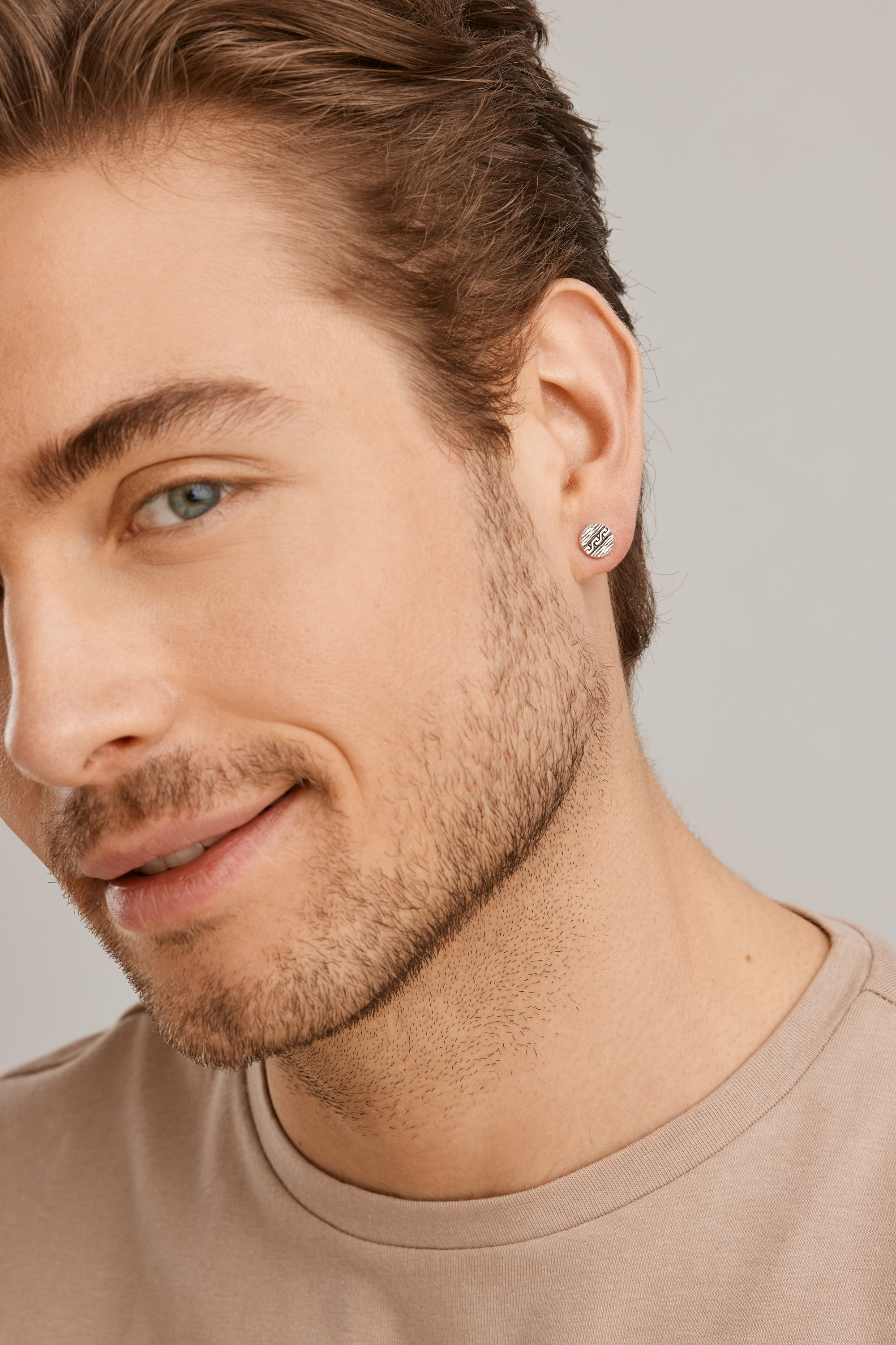 Single-Ohrstecker Silber 925 oxidiert 41185109377118 – Bild 2