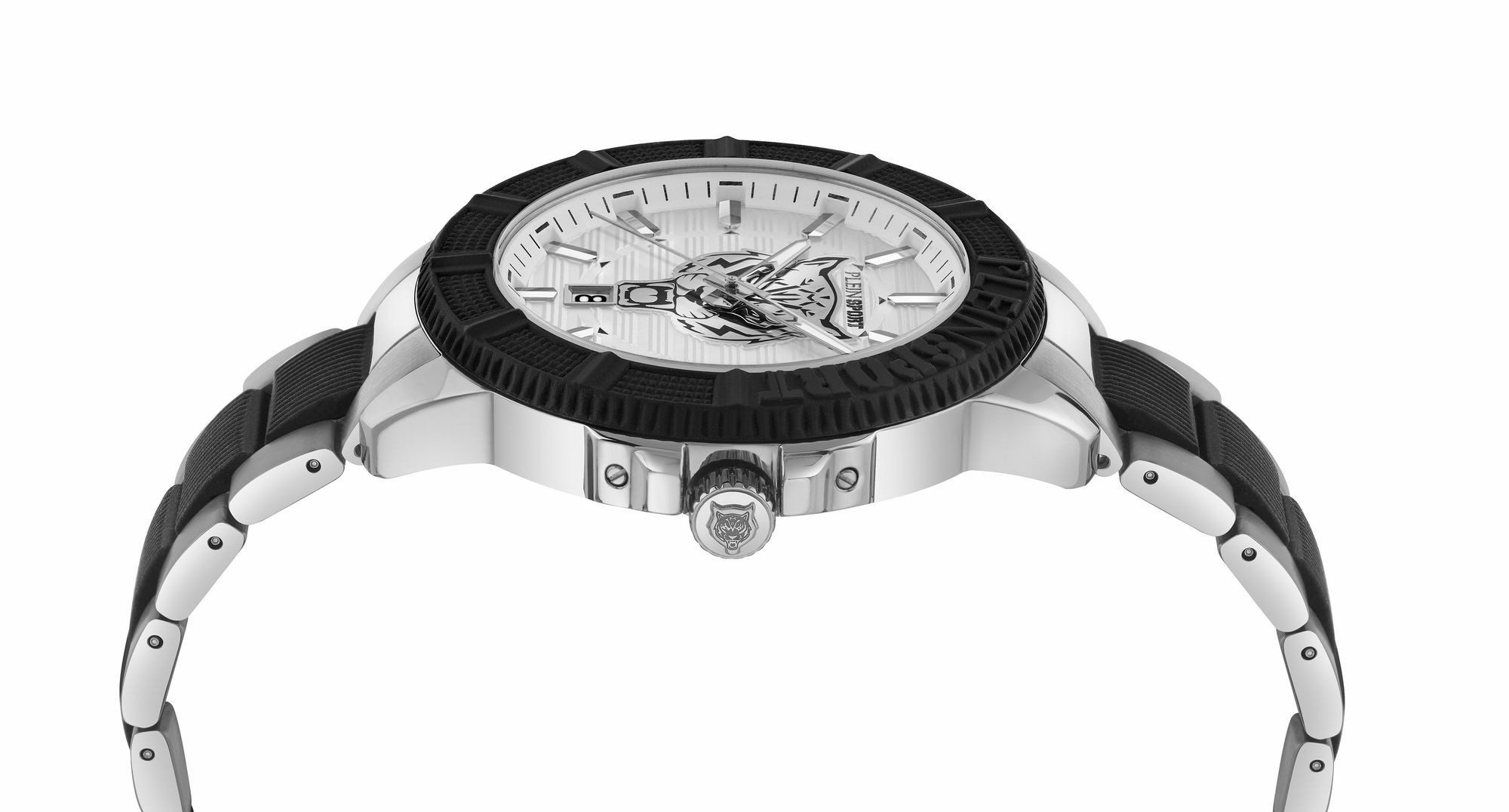Plein Sport Herren Uhr CITY RUSH PSAEA0624 Edelstahl Zwei‑Ton 45 mm – Bild 2