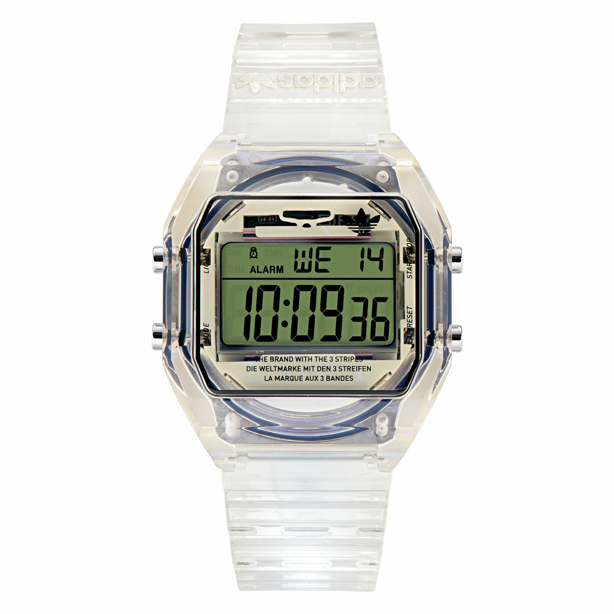 Adidas Unisex Uhr Digital Two Crystal – Bild 2