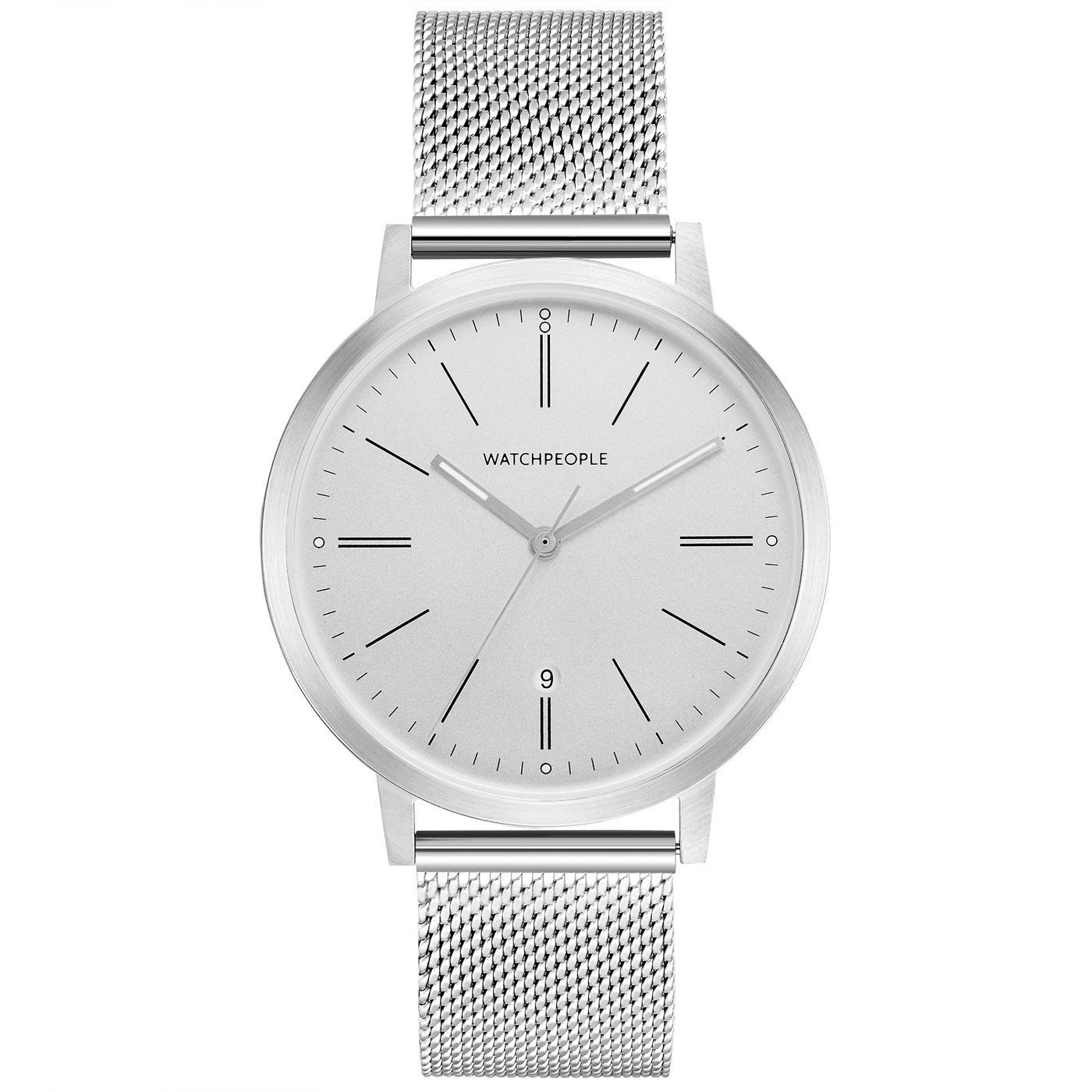 Watchpeople Herrenuhr Hidden Edelstahl 39 mm WP041-02 Watchpeople Herrenuhr Hidden Edelstahl 39 mm WP041-02