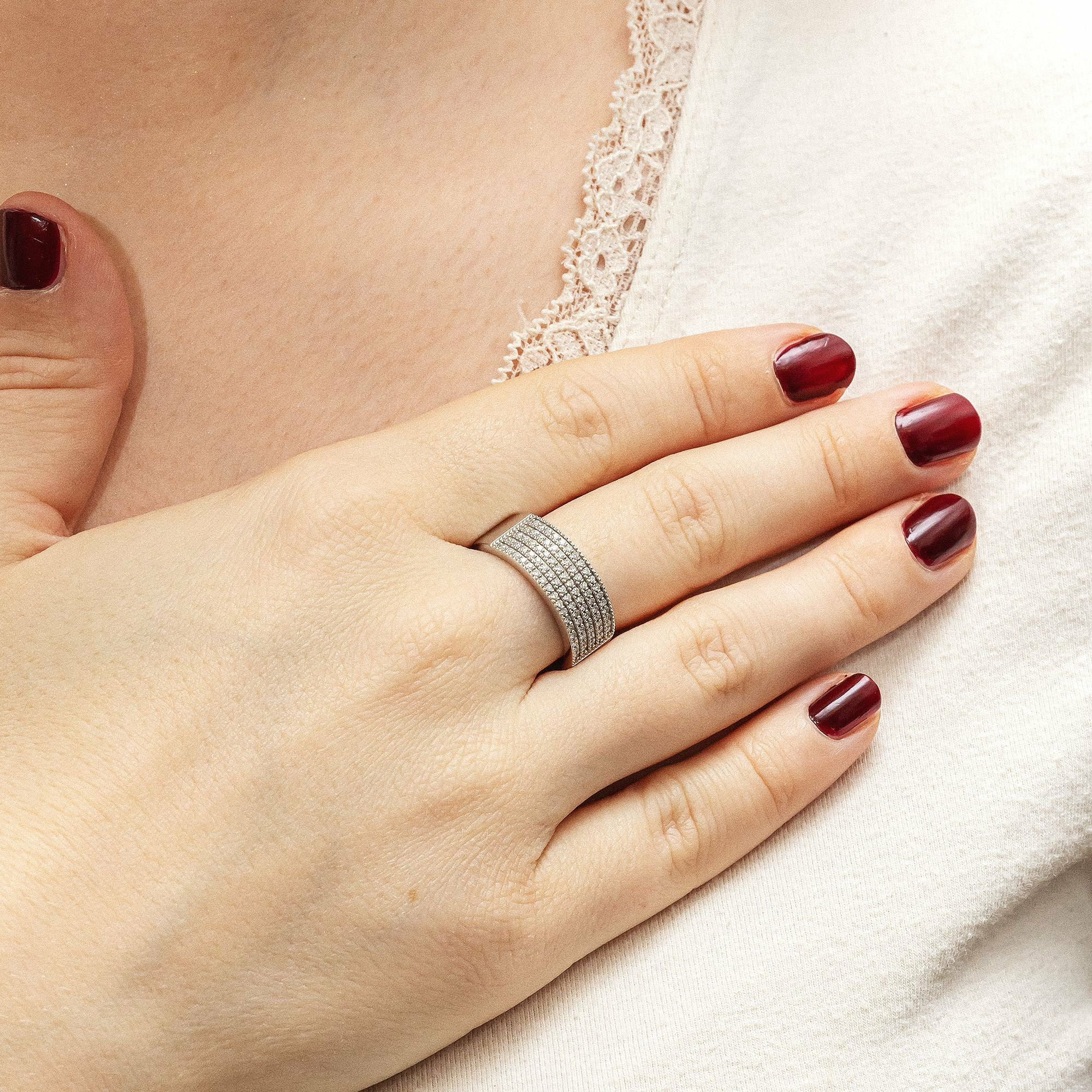 Diamonds by Ellen K. 585 Gold mit 85x Diamant zus. 0,25ct. Ring 41680126574686 Diamonds by Ellen K. 585 Gold mit 85x Diamant zus. 0,25ct. Ring 41680126574686