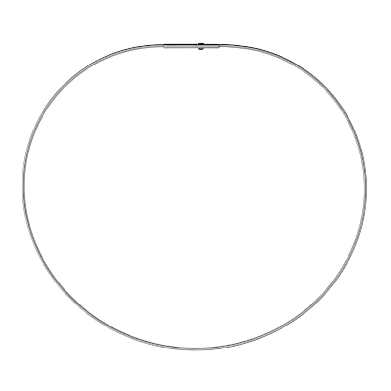 Ernstes Design Damen Halskette Spiralreif 42cm Silber SP1.8C.42 – Bild 3