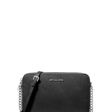 Michael Kors Handtasche Damen Jet Set Item Large Saffiano Leather Crossbody Schw... Michael Kors Handtasche Damen Jet Set Item Large Saffiano Leather Crossbody Schw...