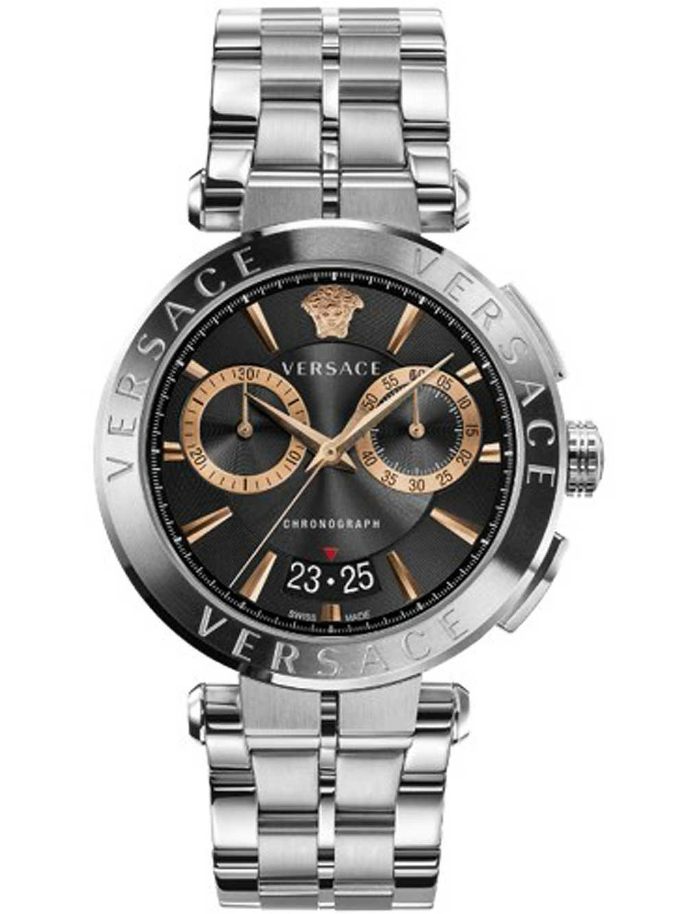 Versace Herren Armbanduhr Schweizer Uhr AION 45MM VE1D010 19 – Bild 3