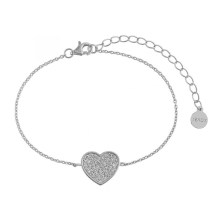 Xenox Damen Armband mit Herz-Anhänger mit Zirkonia XS3605 Xenox Damen Armband mit Herz-Anhänger mit Zirkonia XS3605