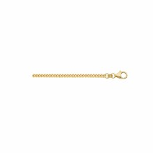Damen 333 Gold Flach Panzer Halskette Ø 1,4 mm Damen 333 Gold Flach Panzer Halskette Ø 1,4 mm