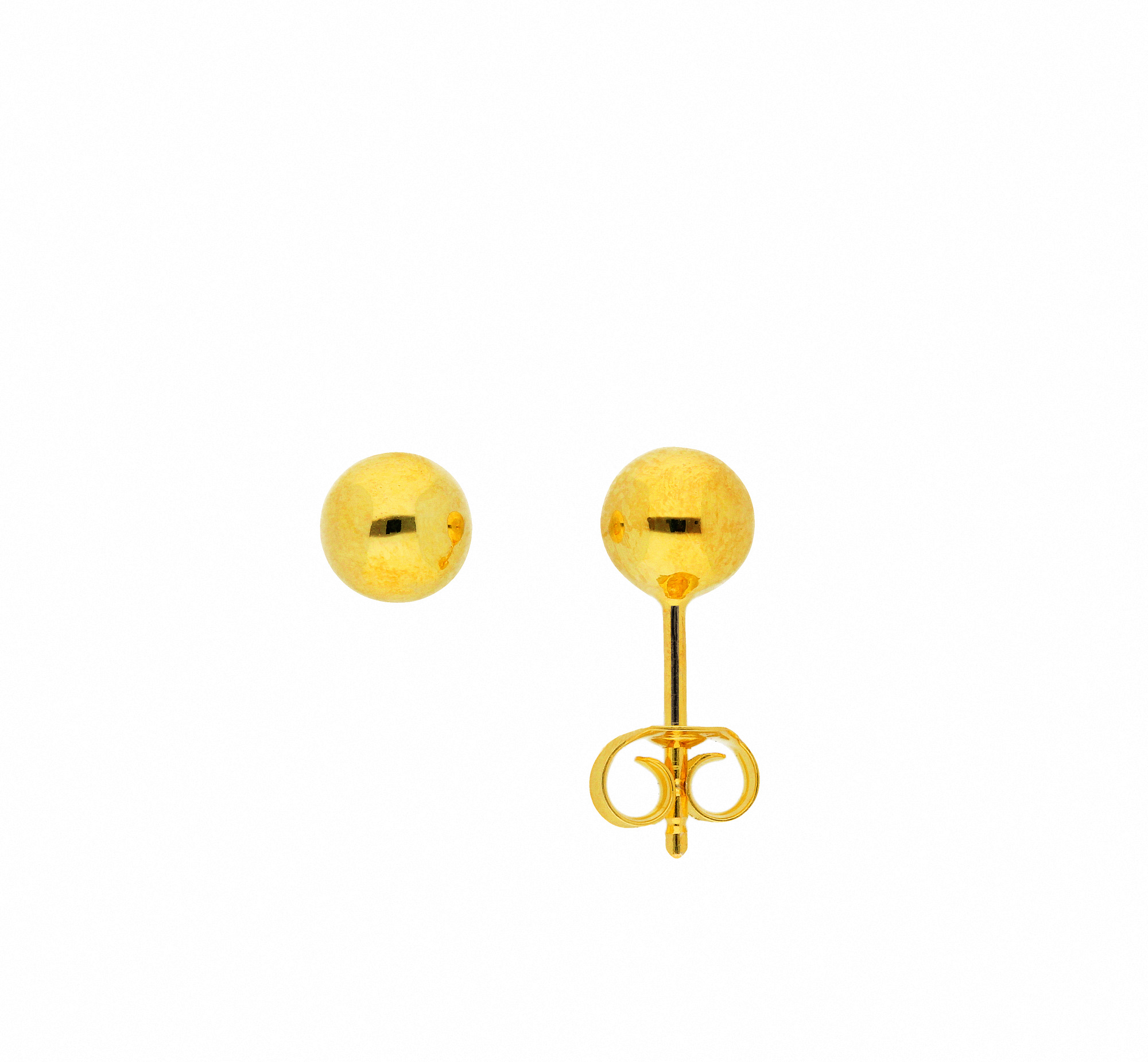 Damen 925 Silber Ohrringe  Ohrstecker Ø 6 mm Damen 925 Silber Ohrringe  Ohrstecker Ø 6 mm