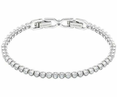 Swarovski Damen Gliederarmband Emily mit Kristallchatons Silber 1808960 – Bild 3