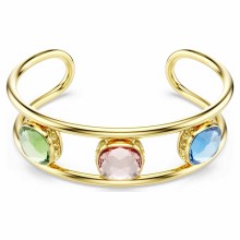 Swarovski Armband Damen Chroma cuff multicolor gold S 5721649 Swarovski Armband Damen Chroma cuff multicolor gold S 5721649