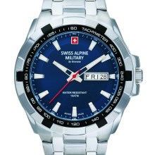 Swiss Alpine Military by Grovana Herren Armbanduhr Star Fighter 41 mm Armband Ed... Swiss Alpine Military by Grovana Herren Armbanduhr Star Fighter 41 mm Armband Ed...