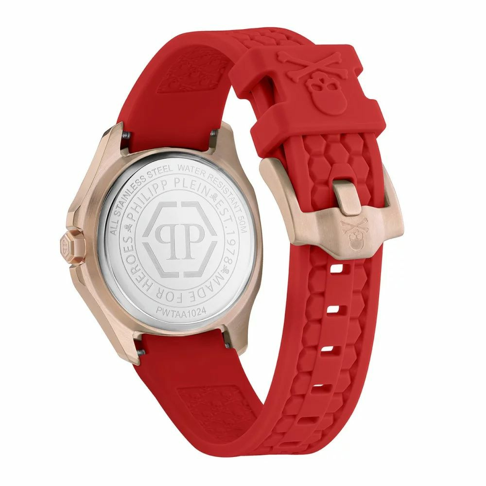 Philipp Plein Damen Armbanduhr Spectre Lady Weiß Gold PWTAA1024 – Bild 2