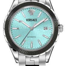 Versace Herren-Armbanduhr Hellenyium Silbe Blau VEQCA0324 Versace Herren-Armbanduhr Hellenyium Silbe Blau VEQCA0324