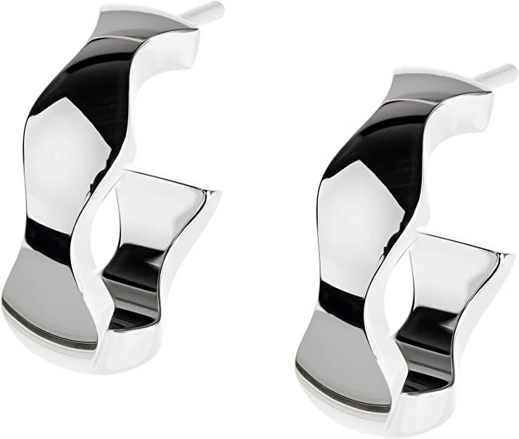 Ernstes Design Damen Evia Ohrringe Creolen Silber E576 Ernstes Design Damen Evia Ohrringe Creolen Silber E576