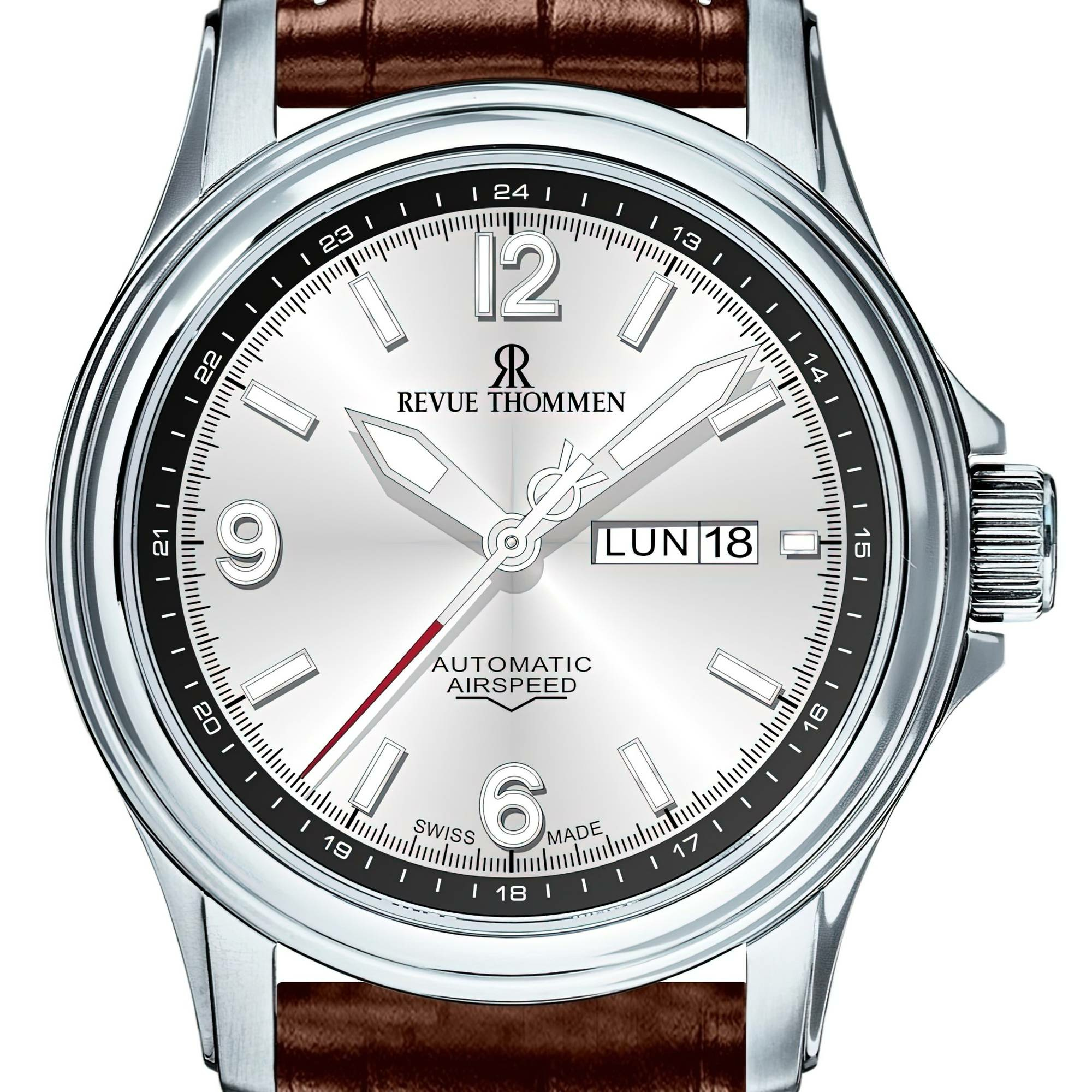 Revue Thommen Automatikuhr Unisex 16040.2332 XLarge High Tech Silber – Bild 2