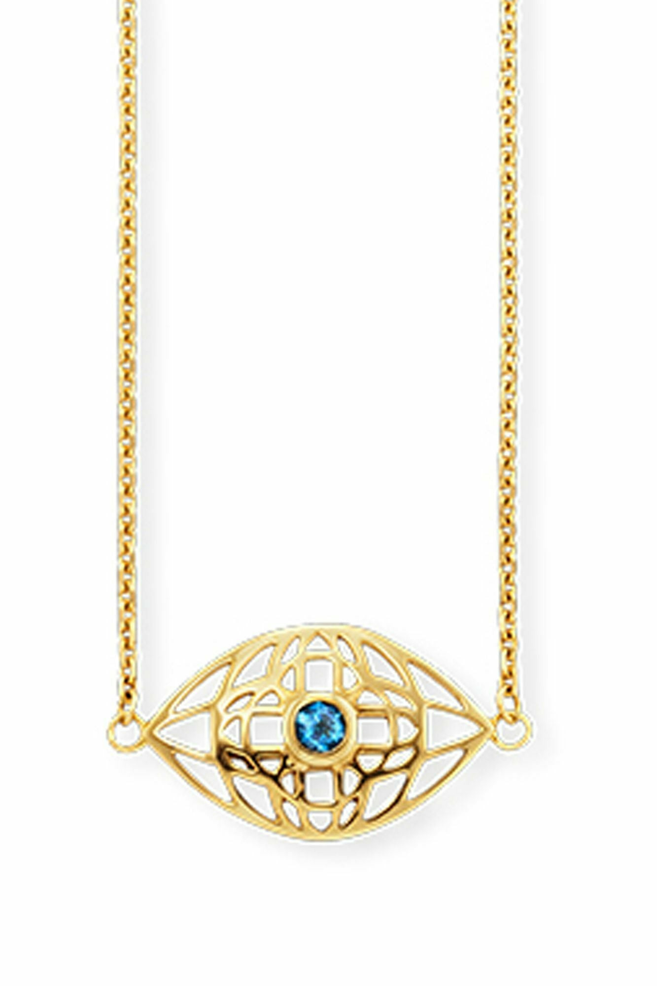 Collier 925/- Sterling Silber vergoldet Topas 41173386526814 – Bild 3