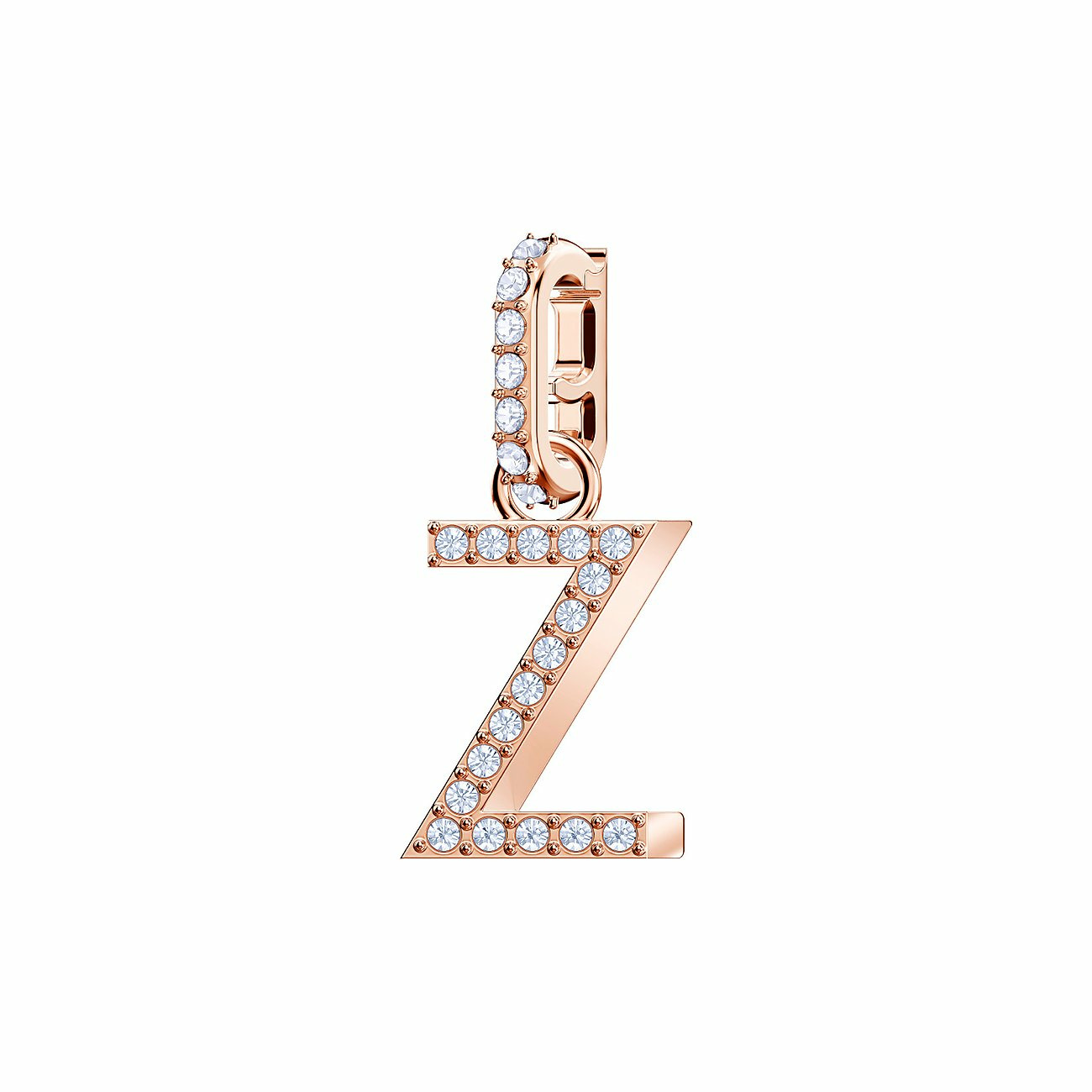 SWAROVSKI Charm für Damen, Alphabet Z Kristall Roségold 5437627 – Bild 3