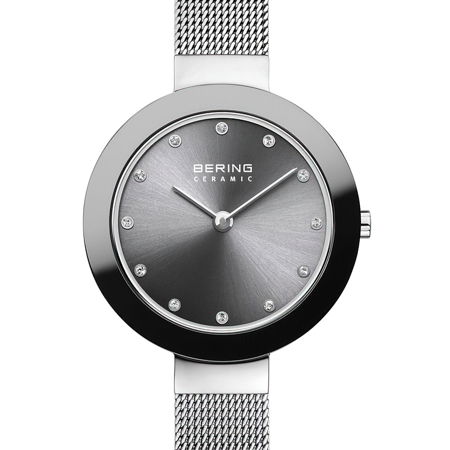 Bering Damen Armbanduhr Ceramic 29 mm Armband Milanaise 11429-389 – Bild 2