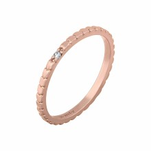 Ring 925/- Sterling Silber rosévergoldet Herzen Zirkonia Stacking 41184730972254 Ring 925/- Sterling Silber rosévergoldet Herzen Zirkonia Stacking 41184730972254
