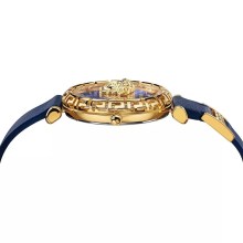 Versace Uhr Damen Palazzo Empire Greca Diamond Blau/Gold VEDV01019 Versace Uhr Damen Palazzo Empire Greca Diamond Blau/Gold VEDV01019