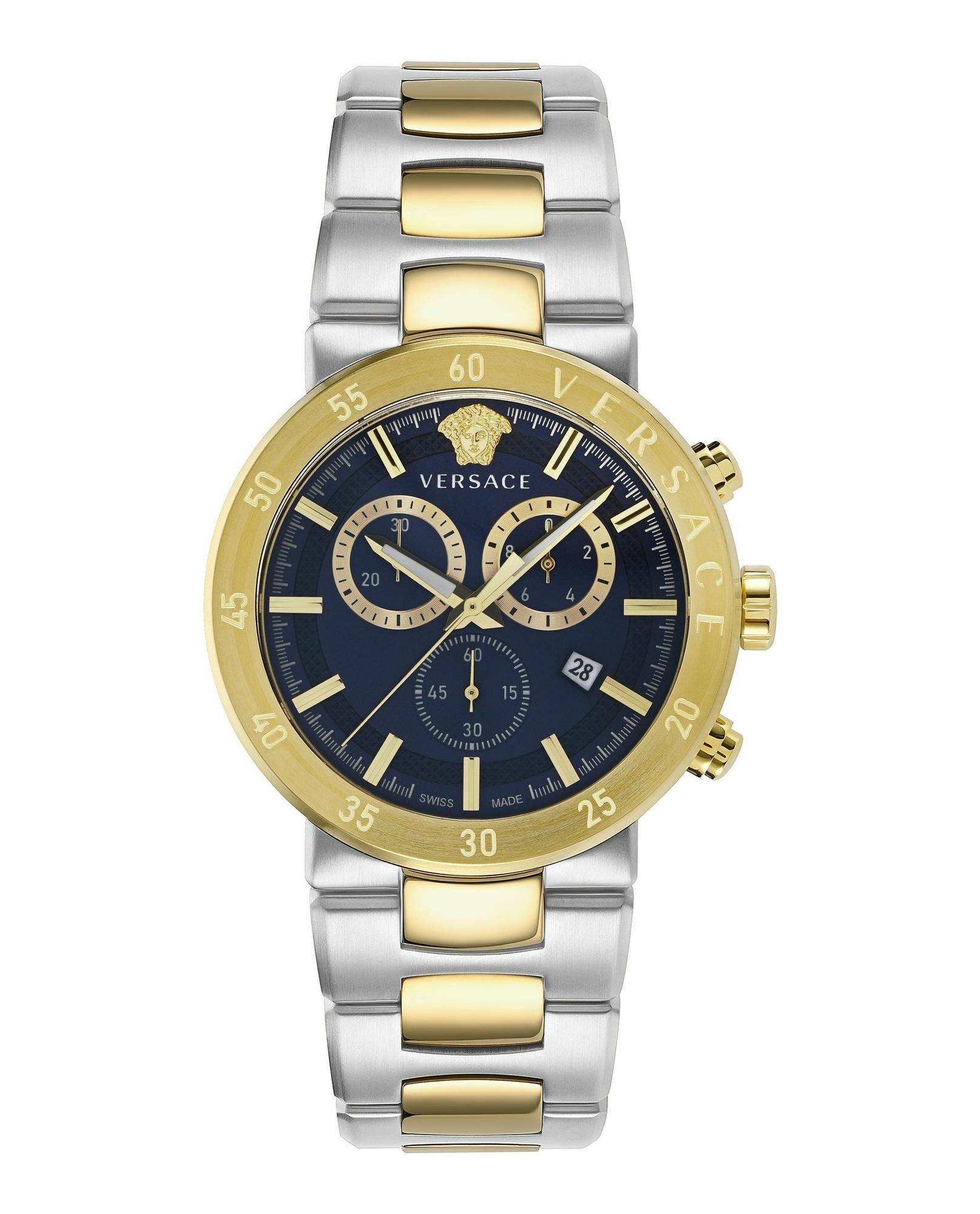 Versace Herrenuhr Chronograph Urban Mystique 43mm VEPY00720 – Bild 2