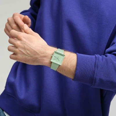 Swatch What If - Square SO34G701 What If... Mint? Uhr – Bild 3