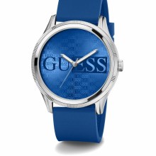 Guess Herren Armbanduhr REPUTATION blau, silber 44 mm GW0726G1 Guess Herren Armbanduhr REPUTATION blau, silber 44 mm GW0726G1