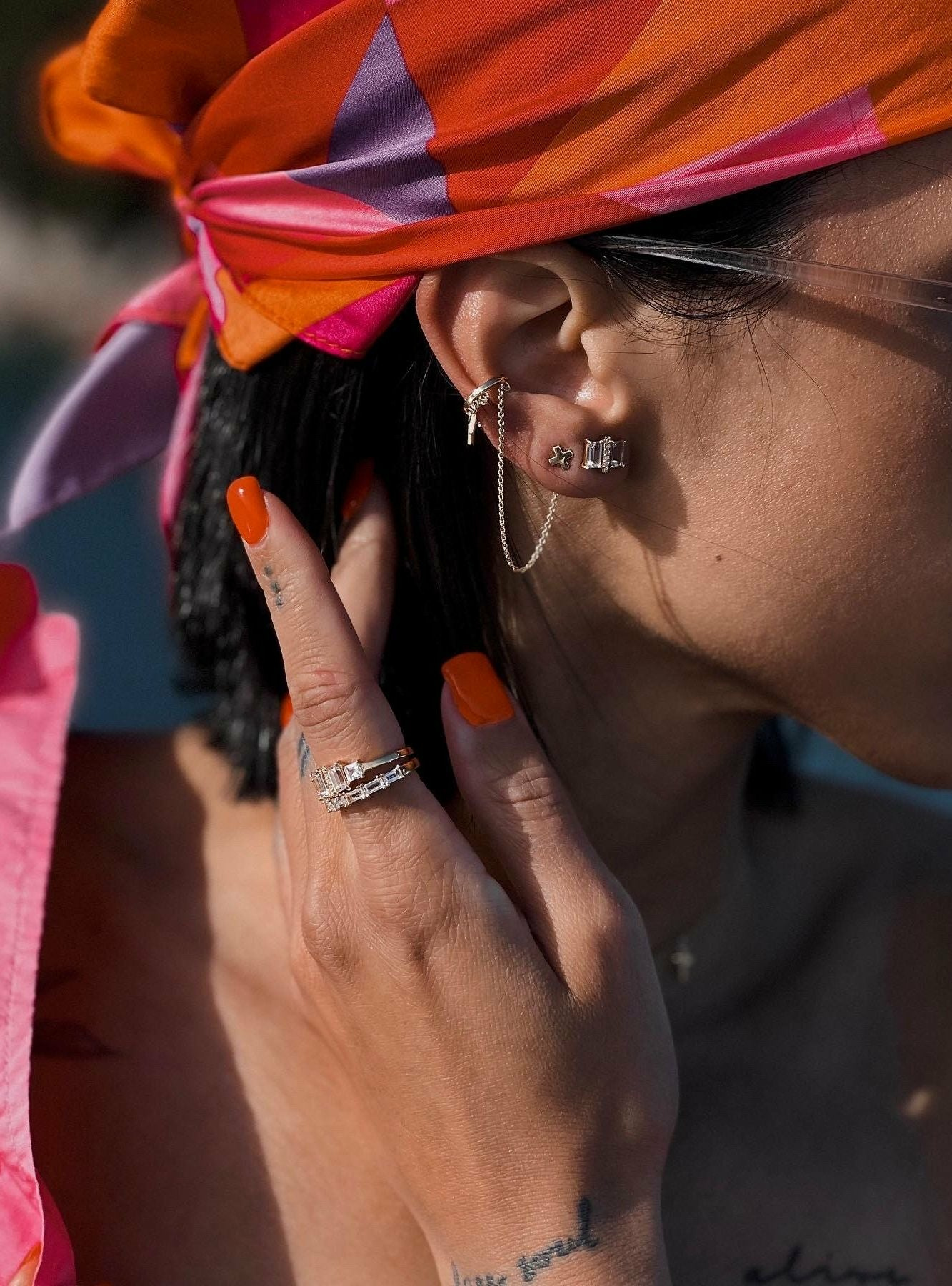 Ring 925/- Sterling Silber vergoldet Weißtopas 41179030814814 – Bild 2