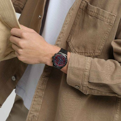 Swatch Irony - Chrono New YVB417 Crimson Mystique Uhr – Bild 3