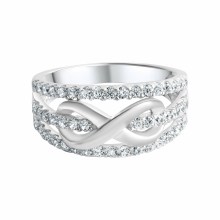 Zeeme Silver Silber 925 rhodiniert mit Unendlichkeitssymbol Ring 41677804273758 Zeeme Silver Silber 925 rhodiniert mit Unendlichkeitssymbol Ring 41677804273758