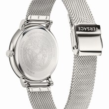 Versace Armbanduhr V Circle 42MM Edelstahl Swiss Made silber VBQ06 0017 Versace Armbanduhr V Circle 42MM Edelstahl Swiss Made silber VBQ06 0017