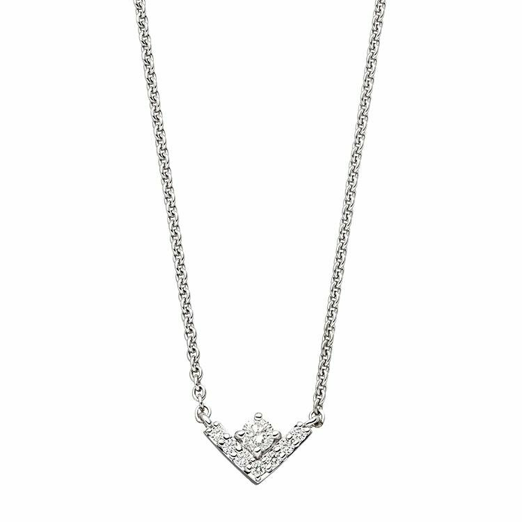 Elaine Firenze Damenkette 14ct. Weißgold 75029360K/3 Elaine Firenze Damenkette 14ct. Weißgold 75029360K/3