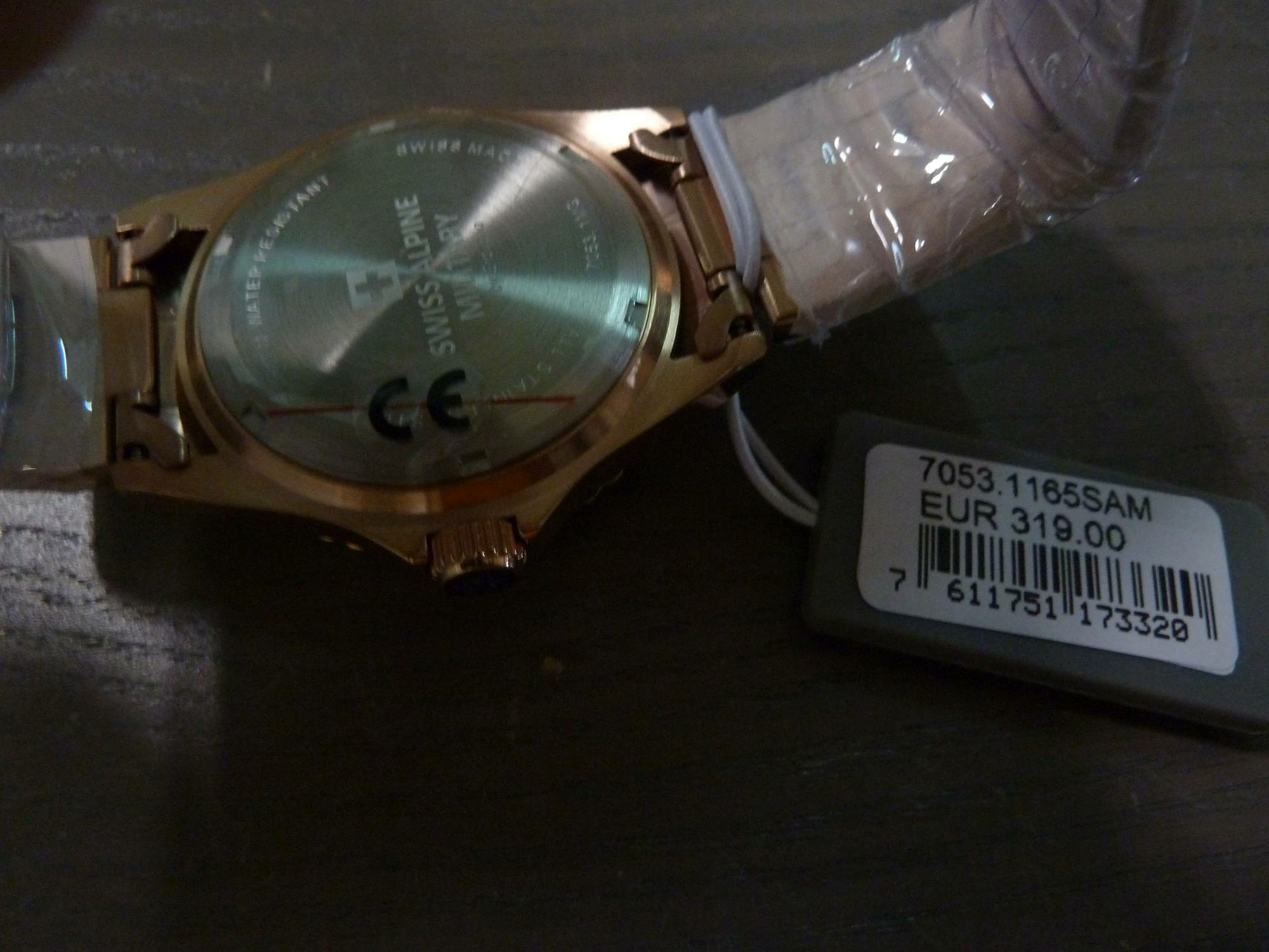 Swiss Alpine Military Herren Armbanduhr Edelstahl 7053.1165 – Bild 3