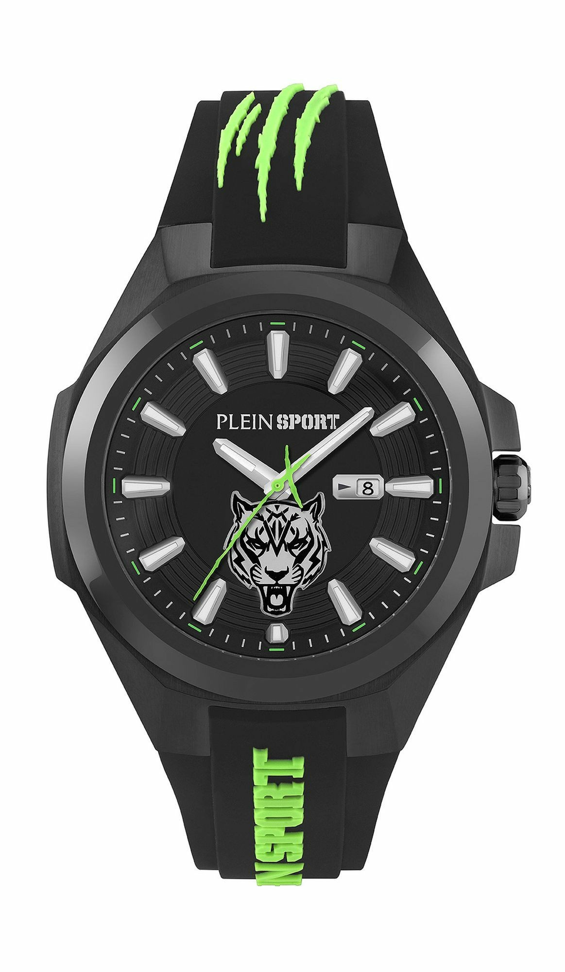 Plein Sport Uhr Herren TIGERMASTER PS7BA0524 Schwarz Plein Sport Uhr Herren TIGERMASTER PS7BA0524 Schwarz