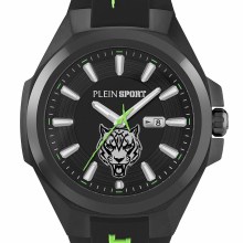 Plein Sport Uhr Herren TIGERMASTER PS7BA0524 Schwarz Plein Sport Uhr Herren TIGERMASTER PS7BA0524 Schwarz